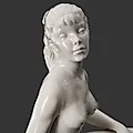 Фарфоровая статуэтка «Обнажённая» авторства Курта Штайнера, Германия, 1930-1960 гг. - View 2