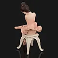 Статуэтка "Балерина в розовой пачке", композитный материал, роспись, Европа, 2000-2015 гг. - View 2