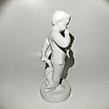 Фарфоровая статуэтка "Мальчик с мишкой" авторства Л. Клименковой-Краузе, Первомайский завод (СССР) - View 4