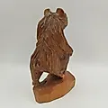 Резная деревянная статуэтка "Медведь", СССР, 1970-1990 гг. - View 3