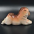 Фарфоровая статуэтка собаки породы чау-чау, скульптор П.П. Веселов, ЛФЗ, СССР, 1970-1990-е годы - View 2