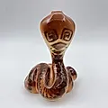 Фарфоровая статуэтка "Королевская кобра" авторства М.А. Сорокина, ЛФЗ, СССР, 1970-1986 гг. - View 3