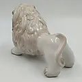 Фарфоровая статуэтка «Лев» авторства Н. Сердюкова, ЛЗФИ, СССР, 1950-1980 гг. - View 3