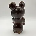 Фаянсовая статуэтка Олимпийский мишка, Конаковский завод, СССР, 1980-е - View 3