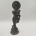 Статуэтка Кришна из металла, литье, Индия 1980-1990 гг. - View 3