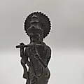 Статуэтка Кришна из металла, литье, Индия 1980-1990 гг. - View 5