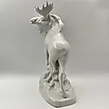 Фарфоровая статуэтка "Лось" скульптора Воробьёва, ЛФЗ СССР - View 7