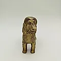 Латунная статуэтка собаки, европейская скульптура 1970-х годов - View 2