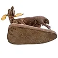Статуэтка «Лань с детенышем», дерево, резьба, кожа, Африка, 1990-2010 - View 3