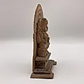 Статуэтка богини Лакшми из дерева ручной резьбы, Индия, 1990-2000 - View 3