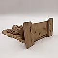 Статуэтка богини Лакшми из дерева ручной резьбы, Индия, 1990-2000 - View 5