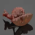 Статуэтка оленя из дерева, Азия, 1950-1970 гг. - View 2