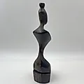 Деревянная статуэтка силуэт девушки, резьба, Африка, 1990-2010 - View 2