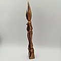 Статуэтка «Африканка» из дерева, резьба, Африка, 1970-2000 гг. - View 2