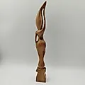 Статуэтка «Африканка» из дерева, резьба, Африка, 1970-2000 гг. - View 3