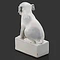 Фарфоровая статуэтка «Щенок», роспись, СССР, 1930-1950 гг. - View 3