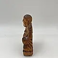 Статуэтка Будды из дерева с резьбой, Азия, 1970-1990 гг. - View 2