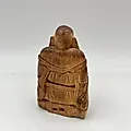 Статуэтка Будды из дерева с резьбой, Азия, 1970-1990 гг. - View 3