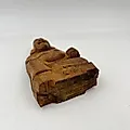 Статуэтка Будды из дерева с резьбой, Азия, 1970-1990 гг. - View 5