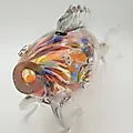 Статуэтка "Рыба" из стекла, гутная техника, СССР, 1970-1990 - View 2