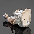 Фарфоровая статуэтка «Пастушок и его помощник» Casades, Испания - View 3