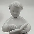 Фарфоровая статуэтка «Юный Ленин» ЛФЗ, СССР - View 2
