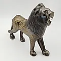 Статуэтка «Лев» в восточном стиле, латунь, гравировка, Индия, 1980-2000 - View 3