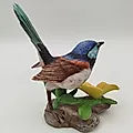 Фарфоровая статуэтка «Прекрасный расписной малюр» The Franklin Mint, бисквит, роспись - View 3