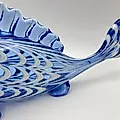 Статуэтка «Рыба» из стекла в гутной технике, СССР, 1970–1990 гг. - View 4