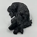 Статуэтка «Лежащий сеттер», чугун, литье, Касли, СССР, 1960-1980 гг. - View 2