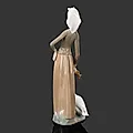 Фарфоровая статуэтка «Девушка с гусями» Lladro, Испания, 1971-1974 - View 2