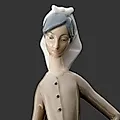 Фарфоровая статуэтка «Девушка с гусями» Lladro, Испания, 1971-1974 - View 4