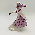 Статуэтка Огневушка-поскакушка из фарфора, Сысертский фарфоровый завод, СССР, 1960-1977 - View 3