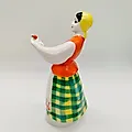 Фарфоровая статуэтка «Девушка с кумганом», Н.Ф. Бобик, Полонский ЗХК, СССР - View 3