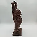 Деревянная статуэтка Будды (Хотэй) с резьбой, Азия, 1980-2000 - View 2
