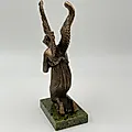 Бронзовая статуэтка Психея на змеевике, Европа, 2000-2020 - View 4