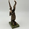 Бронзовая статуэтка Психея на змеевике, Европа, 2000-2020 - View 8