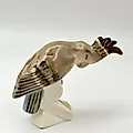 Фарфоровая статуэтка «Попугай какаду» Royal Dux, Чехия, 1990-2000 гг. - View 4