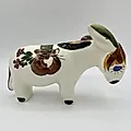 Статуэтка Ослик, фаянс, роспись, ЗиК Конаково, СССР, 1974-1991 - View 3