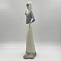 Фарфоровая статуэтка «Девушка с голубем» в стиле Lladro, Испания, 1970-1978 - View 3
