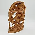 Статуэтка Шива из резного кипариса, Индия, 1990-2010 - View 2