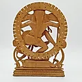 Статуэтка Шива из резного кипариса, Индия, 1990-2010 - View 5