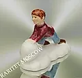 Мальчик снеговик фарфор Beswick Англия