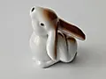 Фарфоровая статуэтка фарфор заяц
