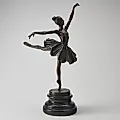 Бронзовая статуэтка Балерина в стиле Арт-деко