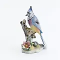 Винтажная статуэтка "Американская голубая сойка".