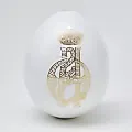 Пасхальное яйцо с монограммой императрицы Александры Федоровны