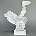 Статуэтка Девушка на льве в стиле Артдеко дизайн 1930г. Г. Хоффманн Чехия 21 в