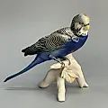 Фигурка попугай на ветке 1920-1930 г Германия