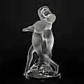 Хрустальная статуэтка «Дуэт танцовщиц»